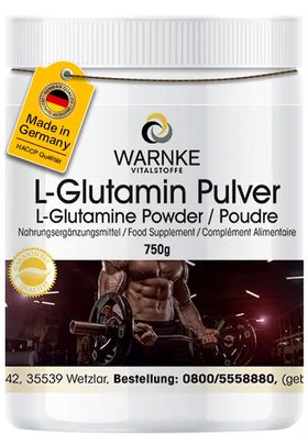 Warnke Vitalstoffe | L-Glutamin Pulver