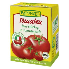 Rapunzel - Tomaten fein-stückig in Tomatensaft im Tetra Pak