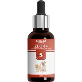 Hello Animal® Zeck Plus Zecken Liquid für Hund & Katze | Zeckenschutz