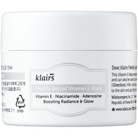 Dear Klairs Freshly Juiced Vitamin Vitamin E Cream Face mask