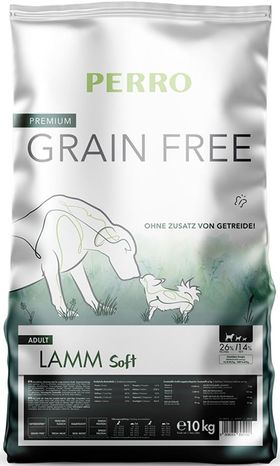 PERRO Trockenfutter Grain Free Lamm Soft - Hund Adult