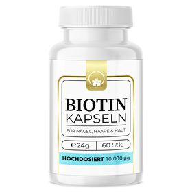 Saint Nutrition® | Biotin Kapseln | für Haare, Haut & Nägel