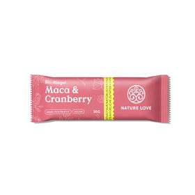 Nature Love Bio-Riegel - Maca & Cranberry
