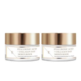 ErthSkin London Hyaluron + Collagen  Anti-Aging Tagescreme Duo