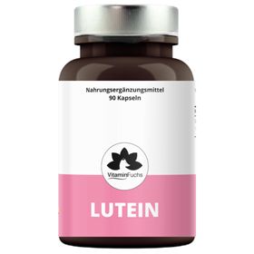 Lutein Kapseln mit Tagetes Extrakt - Hochdosiert von VitaminFuchs