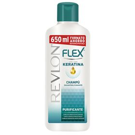 Revlon - Reinigendes Shampoo Flex Keratina – Fettiges Haar