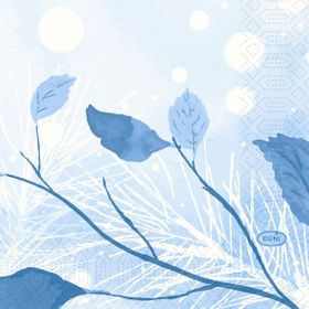 Frosted Winter Servietten