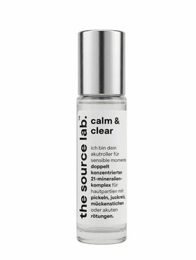 the source lab. - calm&clear | doppelt konzentrierte sos-pflege bei unreinheiten