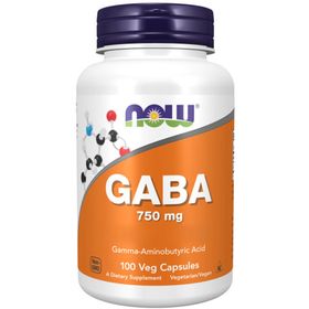 Now Foods GABA 750 mg