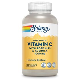 Solaray Vitamin C 1000 mg mit Hageb & Acerola verz
