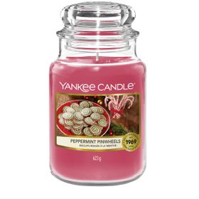 Yankee Candle Duftkerze Peppermint Pinwheels Large