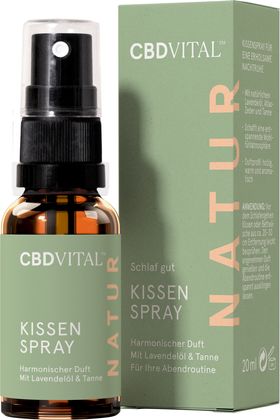 CBD VITAL Kissenspray Schlaf gut für besseren Schlaf