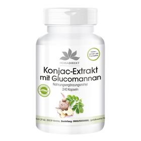 Warnke Vitalstoffe | Konjac-Wurzelextrakt mit 95% Glucomannan