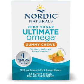 Nordic Naturals Ultimate Omega Zero Sugar - Tropenfruchtgeschmack