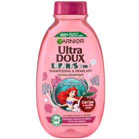 Garnier - Ultra Sanftes 2-in-1 Kinder Entwirrungsshampoo – Prinzessinnen