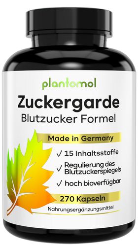 plantomol® Zuckergarde Blutzucker Formel