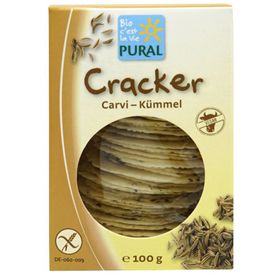 Pural Cracker mit Kümmel glutenfrei