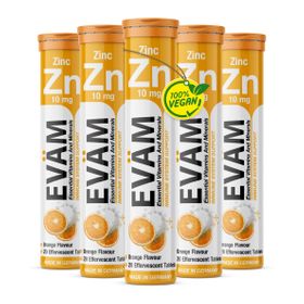 EVÄM Zink Brausetabletten - 5 Set