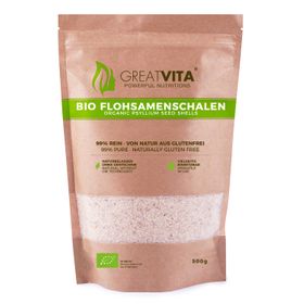 GreatVita Bio Flohsamenschalen