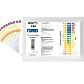 BMUT pH Wert 0-14 Teststreifen Universal Indikator