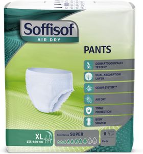 Soffisof Pants Super Inkontinenz Windelhosen für Erwachsene