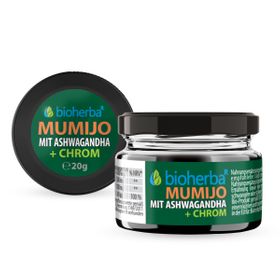 Bioherba Mumijo Extrakt Shilajit mit Ashwagandha