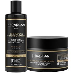 Kerargan – Duo Shampoo & Maske mit Rizinusöl
