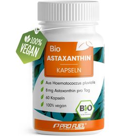 ProFuel - BIO Astaxanthin-Kapseln 60x - Astaxanthin & bio - 8 mg Astaxanthin pro Kapsel
