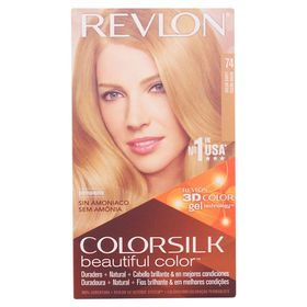 Revlon - Dauerhafte Haarfarbe Beautiful Color Colorsilk – 74 Mittelblond