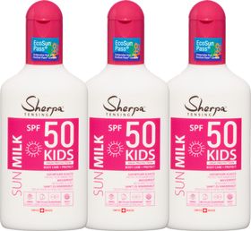 Sherpa Tensing Sonnencreme für Kinder LSF 50