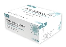 Sejoy 4 in 1 Influenza A+B & RSV Antigen Combo Covid & Grippe-Schnelltest