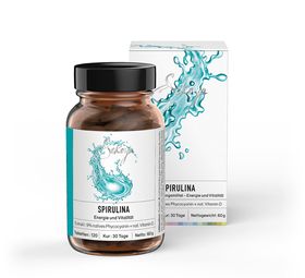 Sekoya Swiss - Spirulina & Vitamin D | 9% Phycocyanin