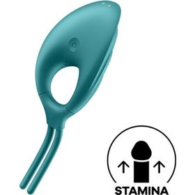 Satisfyer swordsman ring vibrator - green