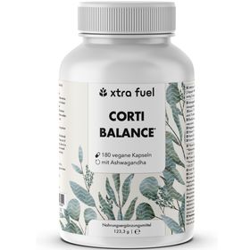 XTRA FUEL Corti Balance* - Nährstoffmix mit Ashwagandha (7 % Withanolide), Rhodiola & Vitamin B6