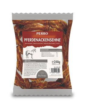 PERRO Pferdenackensehne - sehr harter Kauartikel für Hunde