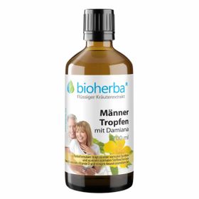 Bioherba Männer Tropfen mit Damiana Tinktur Extrakt