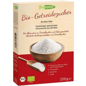 Frusano Bio-Getreidezucker aus Bio-Mais