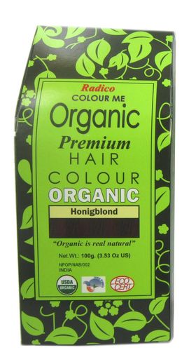 Radico Colour Me Organic Pflanzenhaarfarbe Honigblond 100 g