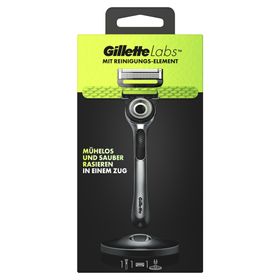 GilletteLabs, Rasierer mit Reinigungs-Element, 1 Griff 1 Klinge