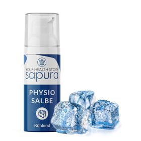 Physio Kühlsalbe | Kühlgel Sportsalbe mit Menthol & Aloe Vera | SAPURA®