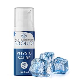 Physio Kühlsalbe | Kühlgel Sportsalbe mit Menthol & Aloe Vera | SAPURA®
