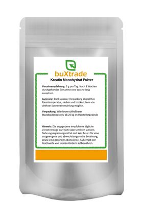 buXtrade Kreatin Monohydrat Pulver