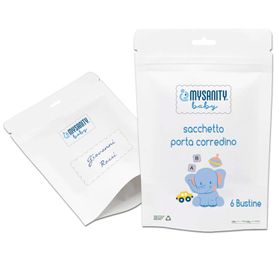 MYSANITY Beutel wiederverschließbar, luftdicht – Kleidung für Neugeborene, 6 Stück