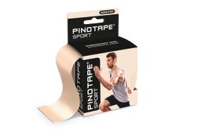 Pinotape Sport Sensitive Kinesiologie Tape Light Beige 5 cm x 5 m