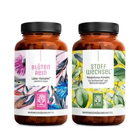 Fettstoffwechsel-Paket: BLÜTENREIN & STOFFWECHSEL - NATURTREU®