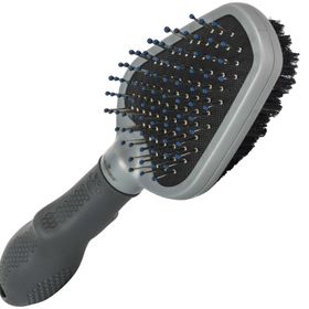 Furminator® Doppelbürste - 2 in 1 Fell- und Hautpflegebürste - Striegel Bürste