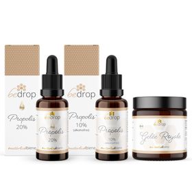 bedrop Das Kennenlern-Set | Propolis Tinktur & Gelée Royale pur/frisch