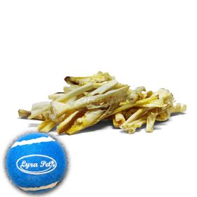 Lyra Pet® Kaninchenhaut + Tennis Ball