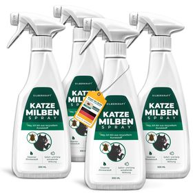 SILBERKRAFT Milbenspray Katzen