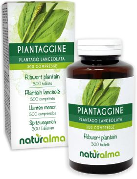 Naturalma Spitzwegerich Plantago lanceolata Tabletten